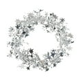 thumbnail image 2 of XYAIYT LED Star String Lights Christmas Lights Christmas Decor Battery Operated Mini LED String on Flexible Wire Star Covers for Home Wedding Party Wreaths Creates Cozy Romantic 196.8 in Silver, 2 of 6