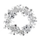 thumbnail image 2 of Guirnalda de luces LED de cobre con forma de estrella a pilas | 50 mini LED blanco cálido | Cable plateado flexible | Luces navideñas decorativas portátiles para coronas, bodas, cumpleaños y, 2 of 6