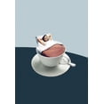thumbnail image 2 of Leon, Maarten 18x24 Black Ornate Wood Framed with Double Matting Museum Art Print Titled - Morning rituals, 2 of 4