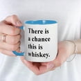 thumbnail image 5 of CafePress - There Is A Chance This Whiskey Mug Mugs - 11 oz Ceramic Mug - Novelty Coffee Tea Cup, 5 of 6