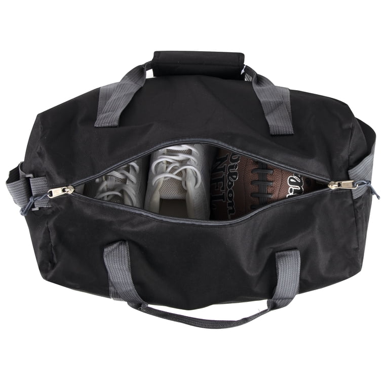 Trailmaker, Unisex Duffle Bag, 30 Liter Capacity, Black - Walmart.com