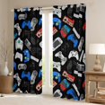 thumbnail image 3 of Erosebridal Video Games Curtains, Teens Gamepad Controller Window Curtains For Bedroom Living Room, Gamer Console Window Treatments Curtains Player Gaming Window Drapes 2 Panel Set,42"Wx90"L, 3 of 6