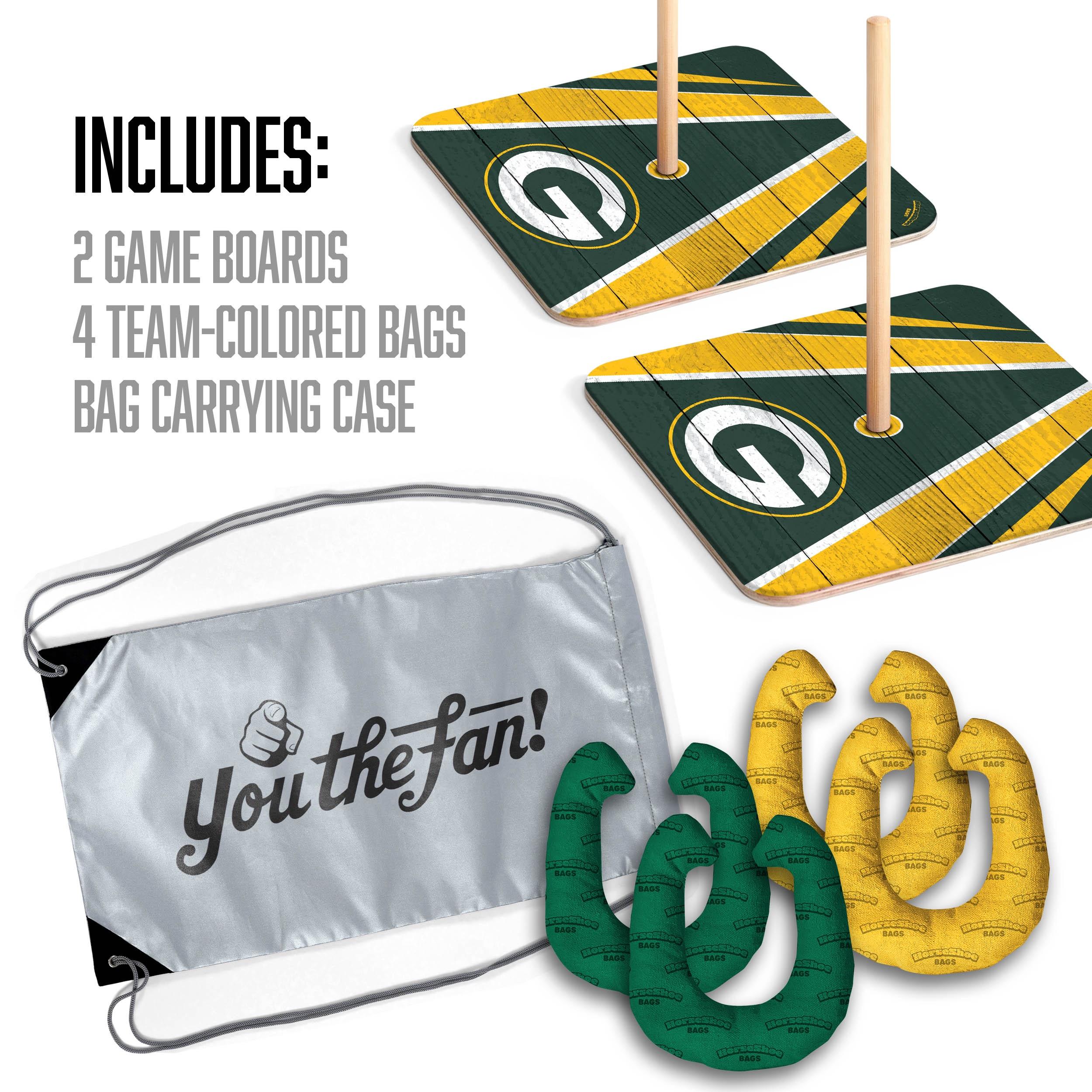 YouTheFan NFL Green Bay Packers HorseShoe Bags