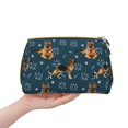 thumbnail image 4 of Rateoe German Shepherd Dog for Travel Makeup Bag,Large Capacity Cosmetic Bags for Women,Waterproof Portable Pouch Open Flat Toiletry Bag Make up Organizer, 4 of 8