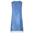 thumbnail image 4 of CHUANK Robes pour Femmes Décontractées Été Plage Printemps à Rayures Imprimé Mignon Soleil Sans Manches Vêtements de Vacances Robe Formelle pour Femme Vestido de Mujer, 4 of 5
