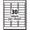 thumbnail image 4 of Labels, Laser Printers, 1 X 2.63, White, 30/sheet, 250 Sheets/box | Bundle of 2 Boxes, 4 of 4