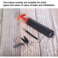 thumbnail image 5 of FrostHike 8" Ball Pump Hand Air Inflator Kit for Soccer.Basketball.Volleyball.Water Polo Ball.Rugby.Exercise Sports Ball.Balloon.Needle.Nozzle.Extension Hose Included, 5 of 5