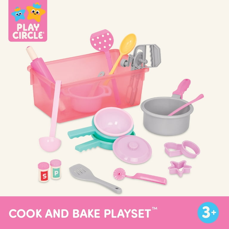 Battat Dinner for Eight Cookware Playset with 21 Pieces photo 4