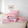 thumbnail image 6 of Manfei Colorful Axolotl 7-Piece Twin Bedding,Ocean Themed Animal Bedding Comforter Set,Pink Reversible, 6 of 7