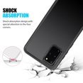 thumbnail image 6 of Samsung FTCSAMS20L-FUSXO-BK 6.7 in. Tough Fusion-X Clear Rugged TPU Bumper with Hard Protective Case Clear Back Shockproof for Samsung Galaxy S20 Plus - Black, 6 of 7
