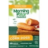 MorningStar Farms Original Meatless Corn Dogs, 10 oz, 4 Count (Frozen)