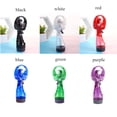 thumbnail image 3 of Office Desk Air Misting Portable Humidifier Cooling Hand Held Spray Fan Water Spray Fan Battery Power RED, 3 of 8