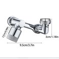 thumbnail image 3 of Grifo de extensión multifuncional giratorio YONGSHENG Para fregadero de cocina 1080 grados, 3 of 3