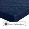 thumbnail image 3 of Matelas de 6’’ Dana de DHP, à bourre de polyester avec dessus piqué, de taille lit une place, bleu, 3 of 6
