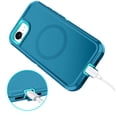 thumbnail image 5 of Petocase Case For iPhone 16e (2025) / iPhone 17e (2026) Case,Magnetic Heavy Duty Shockproof Dust/Drop Poof 3 Layers Protection Rugged Compatible with MagSafe Phone Case 6.1 inch,Green, 5 of 7