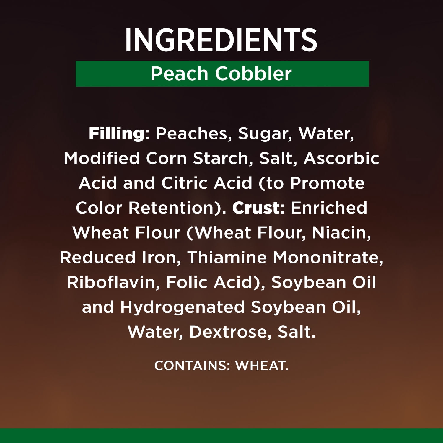 Marie Callender's Peach Cobbler, Frozen Dessert Pie, 32 oz.
