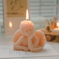 thumbnail image 2 of Molde de silicona perfumado de Ángel, adorno de pastel de ángel alado, molde de resina para fabricación de velas de jabón hecho a mano, 2 of 4