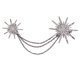 thumbnail image 1 of Mujeres exageradas moda elegante diamantes de imitación Pin broche ropa vestido decoración joyería, 1 of 5