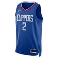 thumbnail image 2 of Unisex Nike Kawhi Leonard Royal LA Clippers Swingman Jersey - Icon Edition, 2 of 3