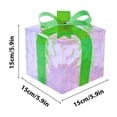 thumbnail image 3 of Kezqiaxn Christmas Decoratiosn Christmas Lighted Gift Boxes, 15cm Pre-Lit LED Light Up Present Boxes Ornament Decorations for Indoor Outdoor Xmas Tree Home Yard Garden Decor Green, 3 of 3