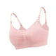 thumbnail image 4 of Sujetador de lactancia Mujer Embarazo Postparto Ropa interior Sujetador sin costuras, Rosa, XL Methold AP001133-09, 4 of 7