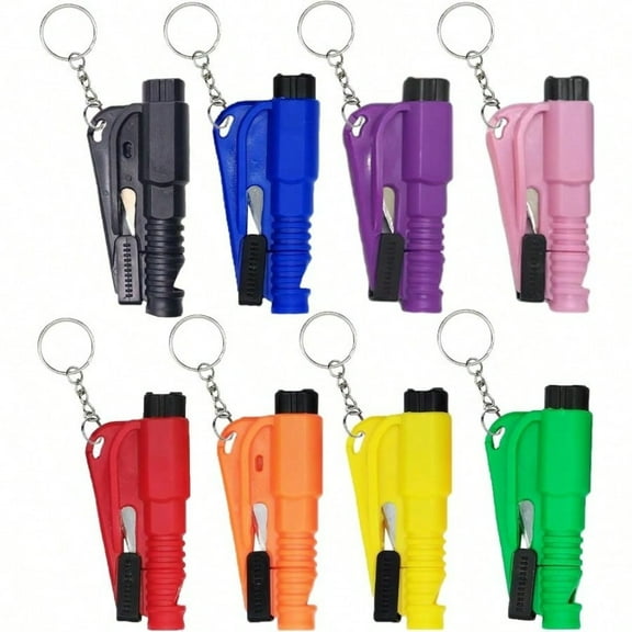Must-Have Car Safety Keychain, Life-Saving Tool for All Drivers & Vehicles