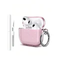 thumbnail image 4 of Funda para Apple Airpods Pro/Pro2, accesorios para auriculares, auriculares inalámbricos con Bluetooth de silicona con Kit de limpieza para Airpods 3/4, 4 of 5