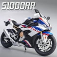 thumbnail image 2 of 1:12 S1000RR Model Motorcycles Kawazaki NINJA H2R Toys Alloy Diecast Sound Light Shock Absorption Simulation Motorcycle Boy Gift, 2 of 9