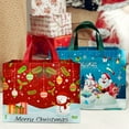 thumbnail image 5 of Wrapables Non-Woven Reusable Christmas Holidays Gift Bags with Handles for Gift Wrap, Parties, Favors and Treats (Set of 8), 5 of 7