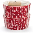 thumbnail image 3 of DEMDACO byDesign Serving Holiday Red, White, Striped 4.5 x 2 Inch Stoneware Christmas Tabletop, Oven Safe, Small Soufflés, Individual Serving Dish, Dipping Sauce Cups, Ramekins, Set of 2, Candy Canes, 3 of 4