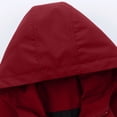 thumbnail image 4 of Men's Lightweight Jackets Waterproof Hooded Casual Windbreaker Jacket With Multiple Zippers Large Cargo Pockets Fall Winter Athletic Outerwear, 4 of 7