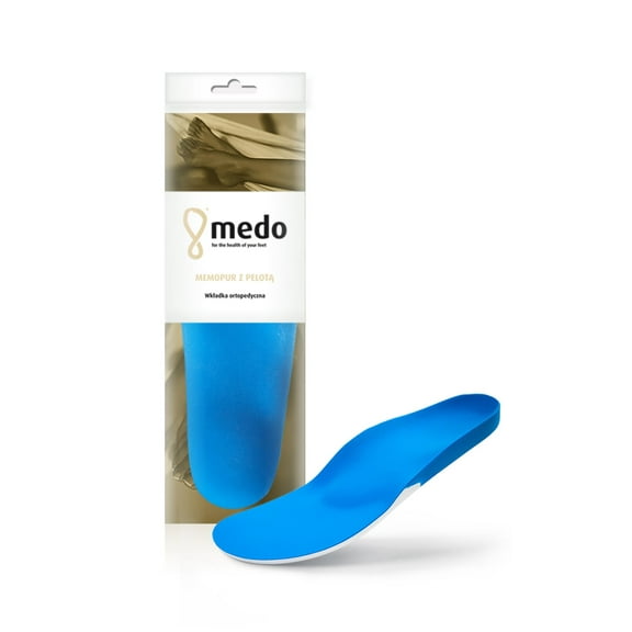 Premium Orthotic Insoles, Arch Supports, Metatarsal, Heel Cushion, Medo Memopur
