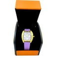 thumbnail image 3 of COOSSA ORIGINAL Special Edition Women's Tonneau 35MM Gold/Purple Day-Date Watch, 3 of 13