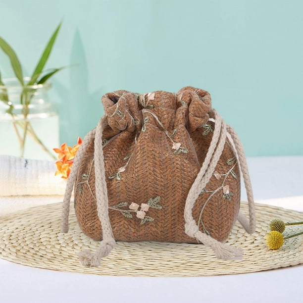 Korner Bolso Bandolera Yute Bolso De Hombro Para Mujer, Bandolera