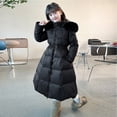 thumbnail image 3 of Beautyzll Manteau d'Hiver à Capuche à Manches Longues pour Filles Enfants Léger Résistant à l'Eau Rembourré 5-16T, 3 of 9