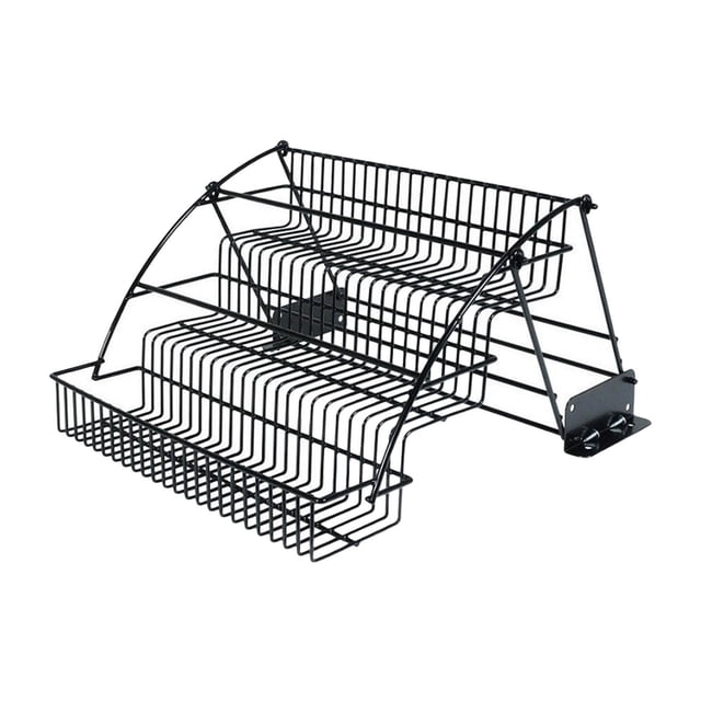 Estante para especias abatible, organizador de botellas de condimentos, soporte de exhibición estable, soporte para especias multiusos de 3 capas para