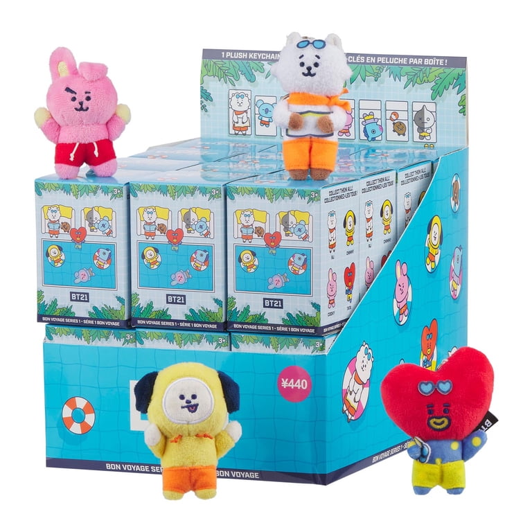 Blind Box BT21 Bon Voyage Series A Keychain Plush - 1pc - Walmart.com