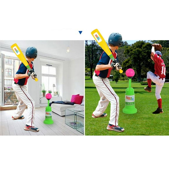Ruiboury Kids Automatic Baseball Training Toy Indoor Outdoor Sports Baseball Game Ball Best Gift for Children