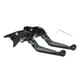 thumbnail image 1 of Palancas de freno y embrague cortas y largas para Yamaha YZF R1 1999-2001, palanca de freno ajustable de motocicleta, mango de aleación de aluminio, mango de titanio negro, 1 of 6