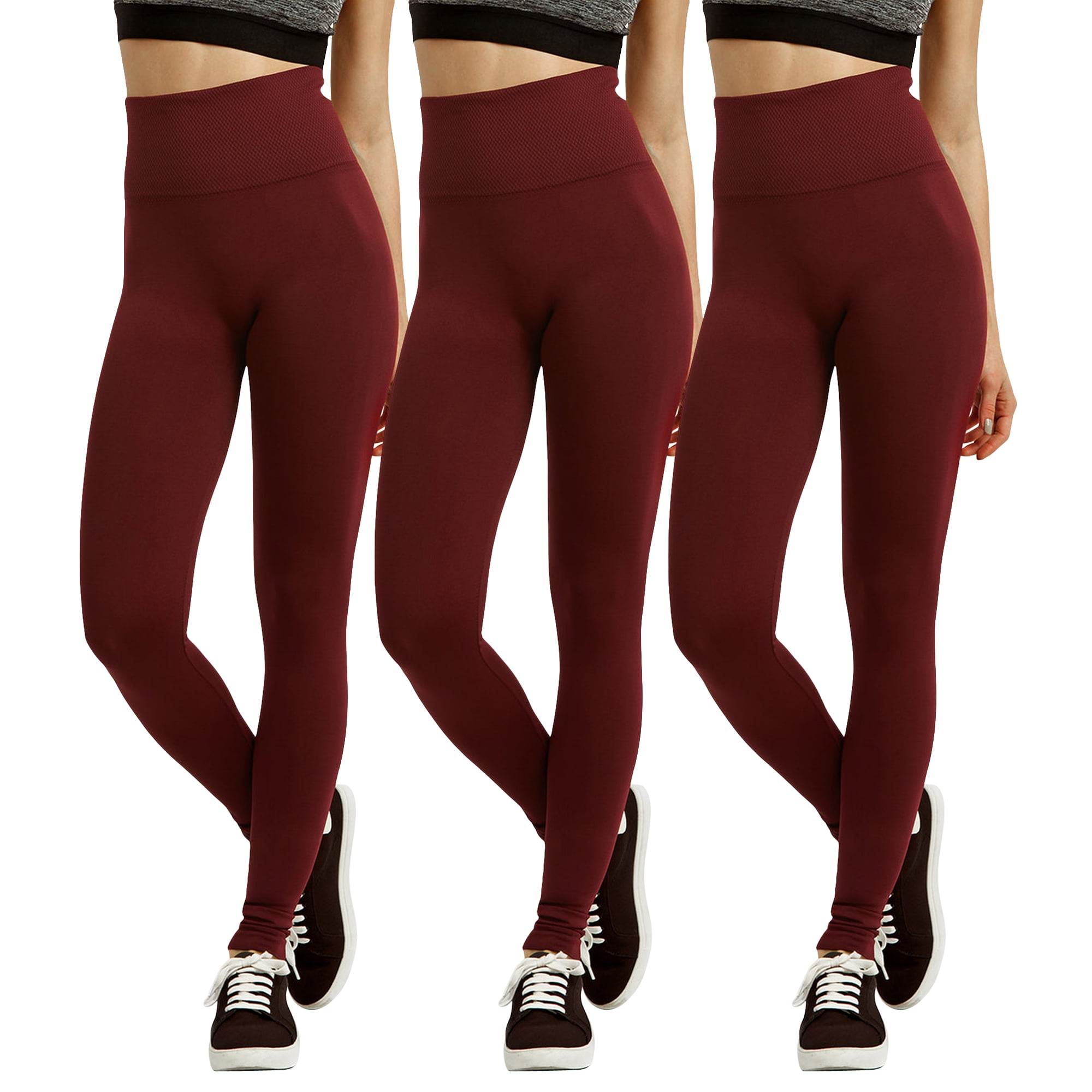 Sofra Women's & Plus One Size Seamless High Waist ExtraWide Banded