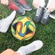 thumbnail image 3 of Balón De Fútbol Tamaño 5, Balón De Fútbol De Piel Sintética De Primera Con Hilo De Nailon Bien Enrollado Y Alta Elasticidad, Para Adultos Y Niños, Partido De, 3 of 7