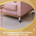 thumbnail image 1 of OHOIOLLA 4Ud Patas Ajustables Para Muebles Con Giratorias De Metal Para Mesas Y Gabinetes, 1 of 8