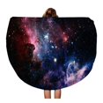 thumbnail image 1 of KDAGR 60 inch Round Beach Towel Blanket The Carina Nebula in Infrared Light This Furnished Travel Circle Circular Towels Mat Tapestry Beach Throw, 1 of 2