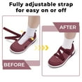thumbnail image 4 of FitVille Comfortable Walking Shoes for Women with Adjustable Strap for Swollen Feet, Wide Diabetic Shoes, 4 of 7