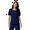 Navy, variant on Adar Universal Scrubs For Women - V-Neck Scrub Top