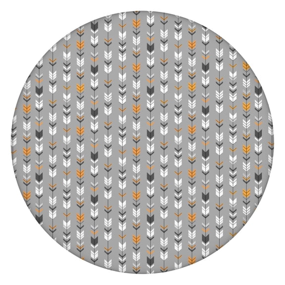 Fitted Table Cover Waterproof - Cute Kids Cartoon Elastic Tablecloth, Spill-Proof & Wrinkle-Free with Playful Moon and Stars Pattern (52 Inches)