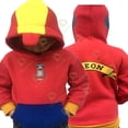 thumbnail image 5 of Sudadera con capucha para cosplay de 4T a 16T, ropa de invierno, jersey con capucha, sudadera para niños, juego de anime, ropa de cosplay de Leon, tops de forro polar, 5 of 5