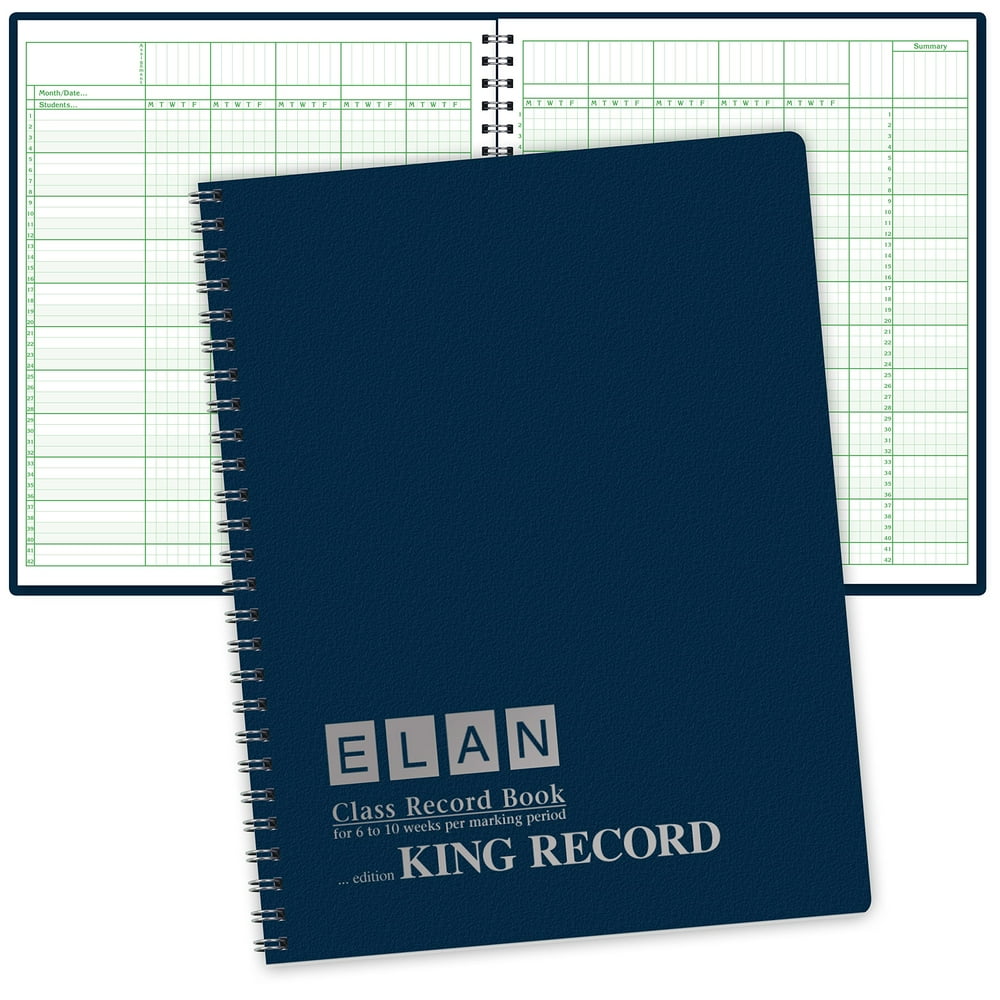 Oversize Record Book for 610 Weeks; Extralarge Squares (1/4") 42
