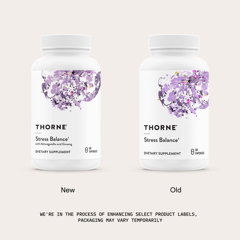 Thorne Stress Balance Adrenal Support, 60 Capsules photo 3
