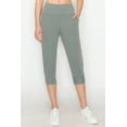 thumbnail image 2 of ALWAYS Women's Slimfit Super Soft Highwaisted Capri Joggers with Pockets - Grey X-small, 2 of 6